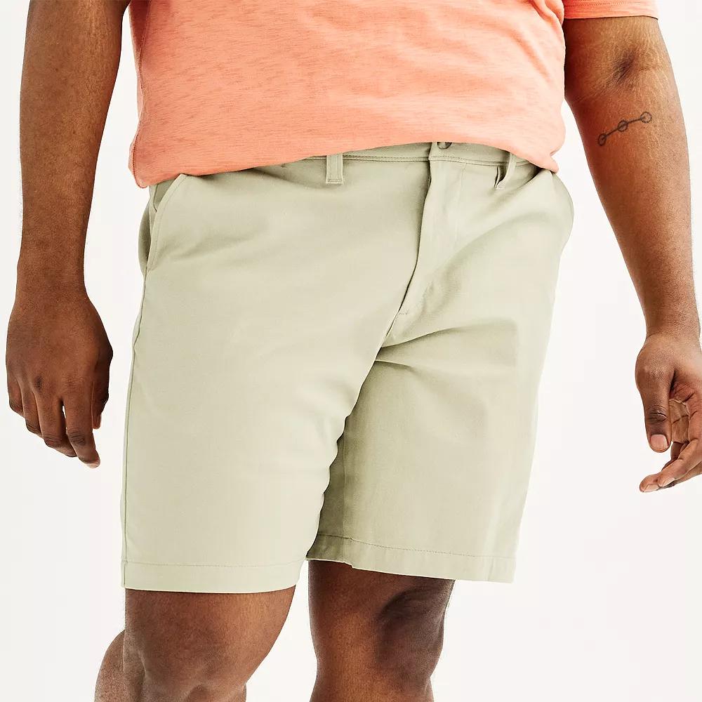 Big & Tall Sonoma Goods For Life® Flexwear Flat Front Shorts, Men's, Size: 44, Lanie Beige Product Image