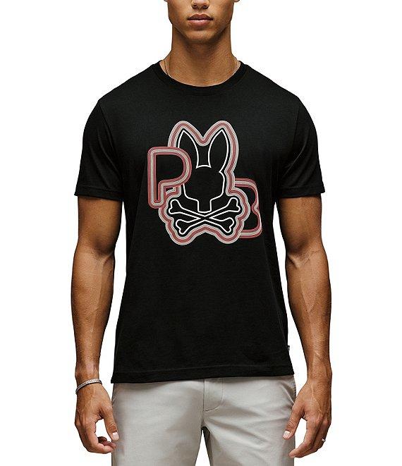 Psycho Bunny Carlo Graphic Short Sleeve T-Shirt Product Image