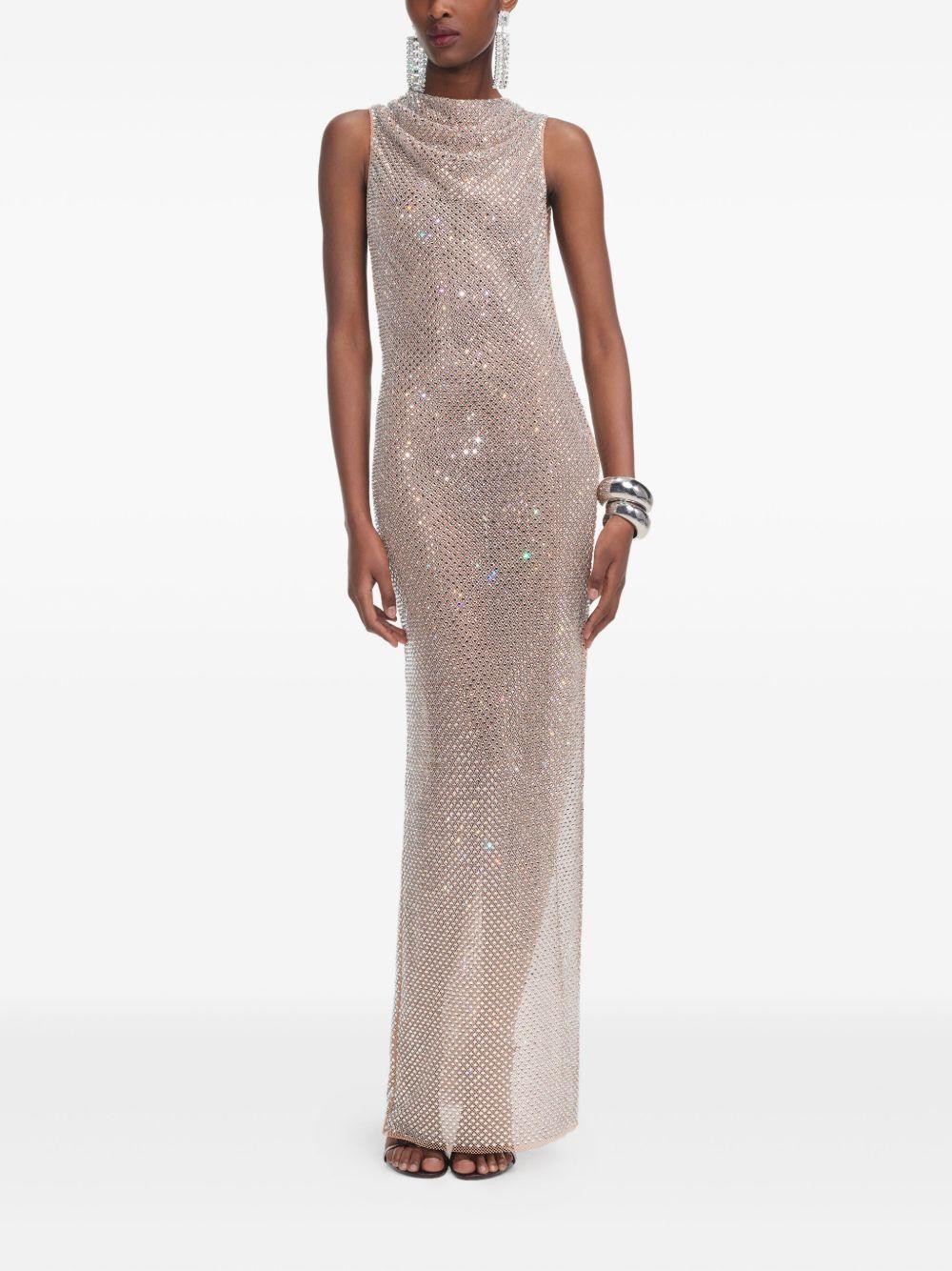 rhinestone-embellished dress Product Image