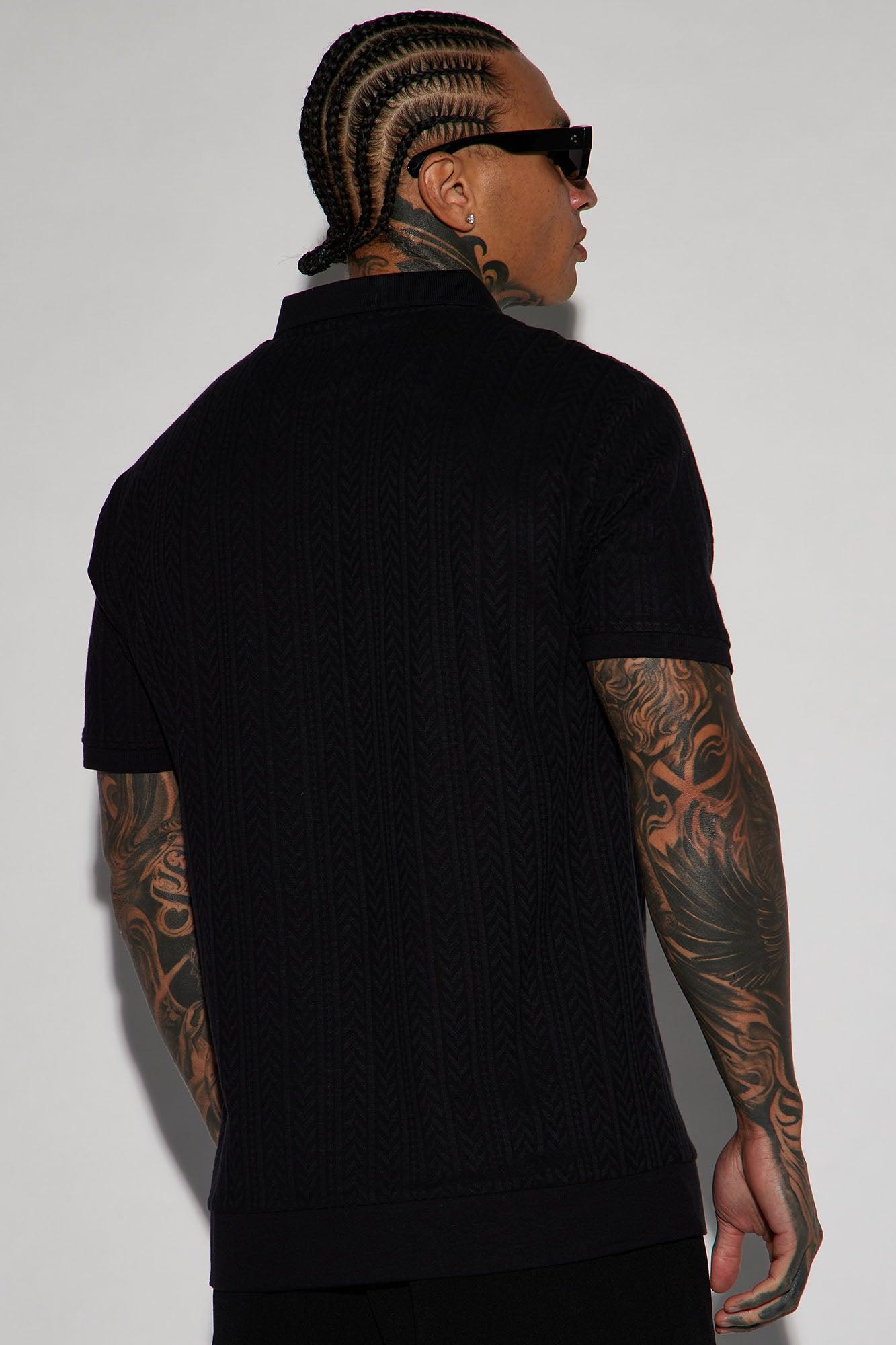 Caddie Short Sleeve Polo - Black Product Image