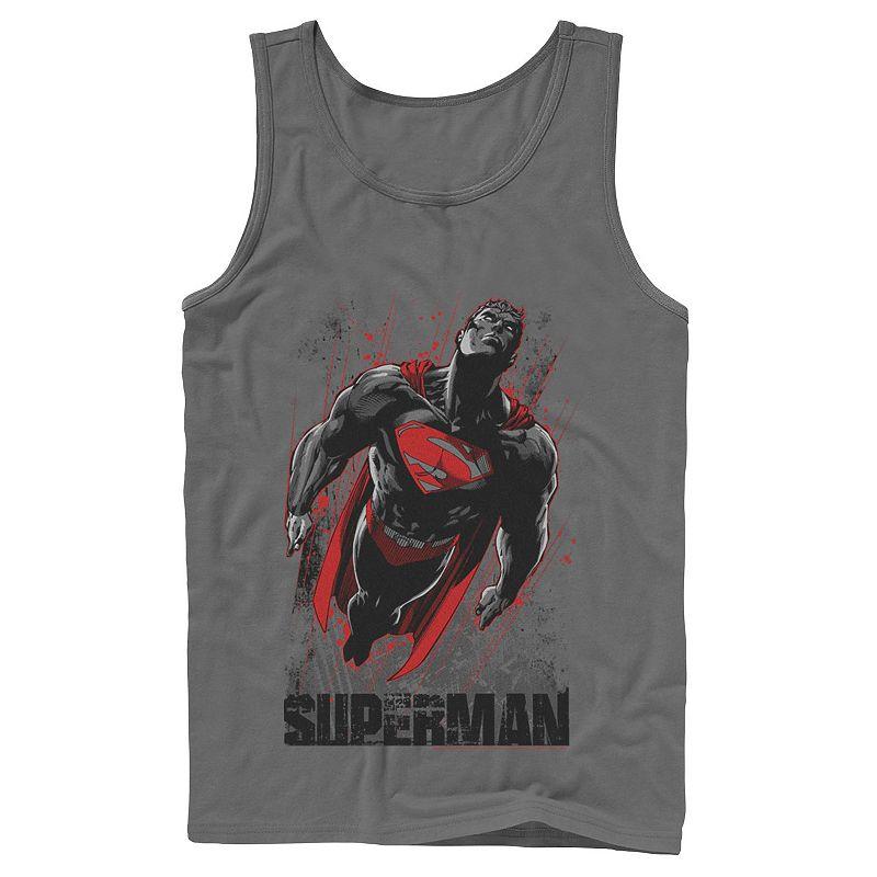 Men's Superman Gothic Flight Tank Top,  Product Image