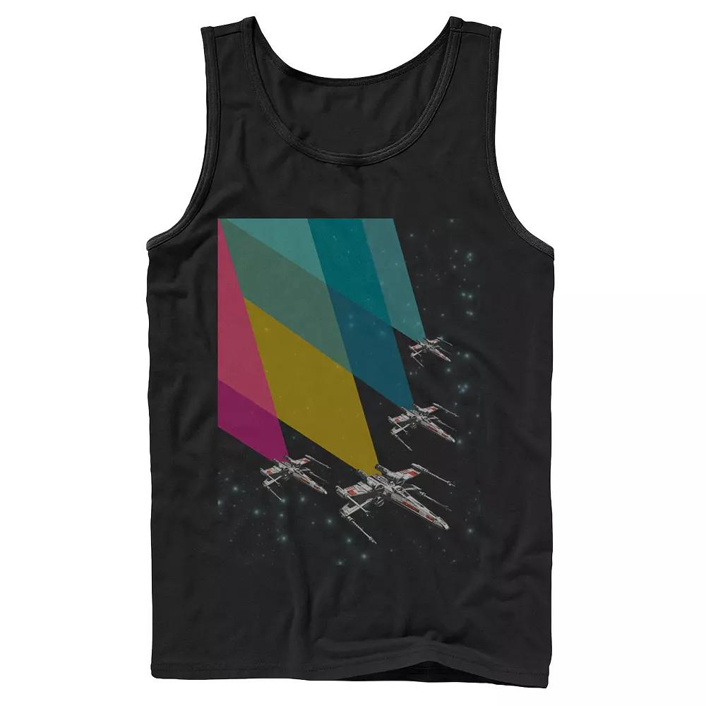 Men's Star Wars X-Wing Chroma Prism Fleet Tank Top,  Product Image