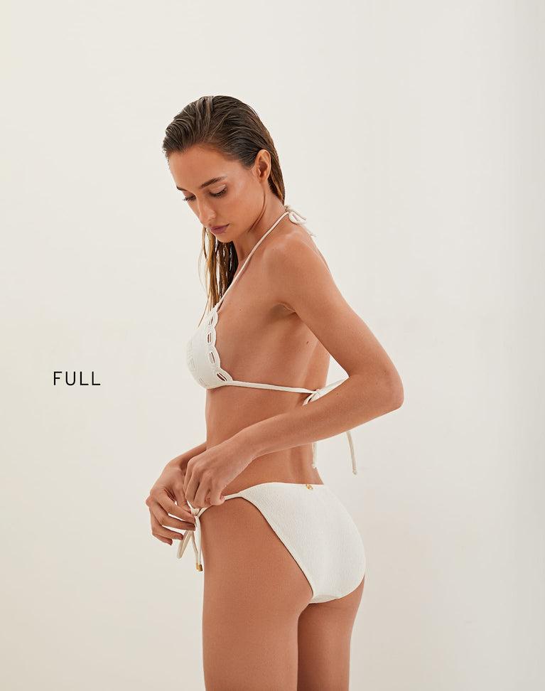 Firenze Tie Side Bottom - Off White Product Image