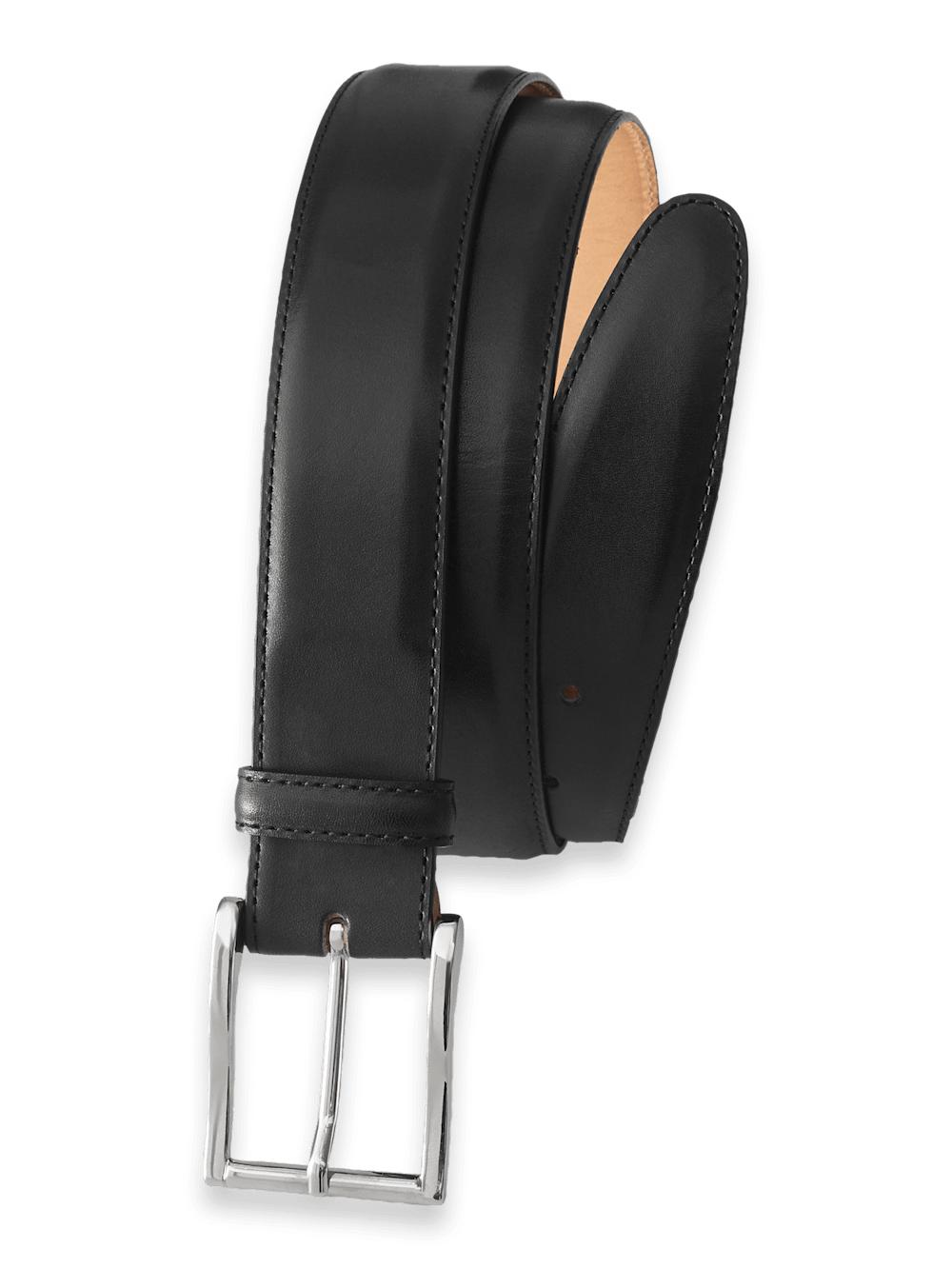 Leather Belt with Changeable Buckle - Cordovan Product Image