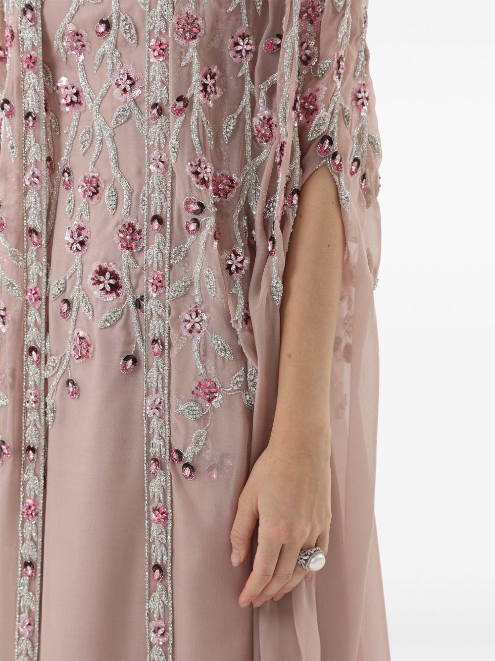 embroidered gown Product Image