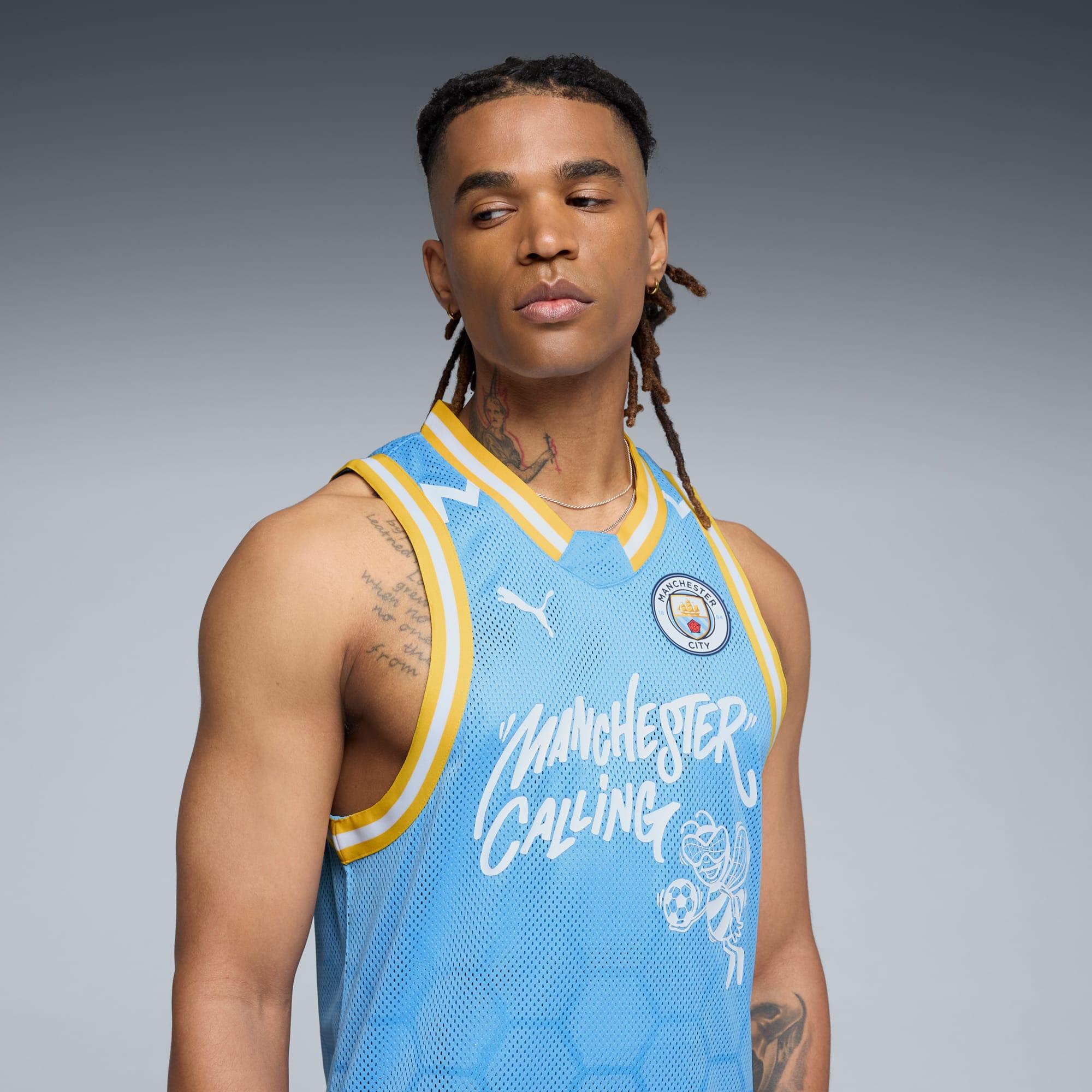 PUMA HOOPS x MANCHESTER CITY Basketball Jersey Men Product Image