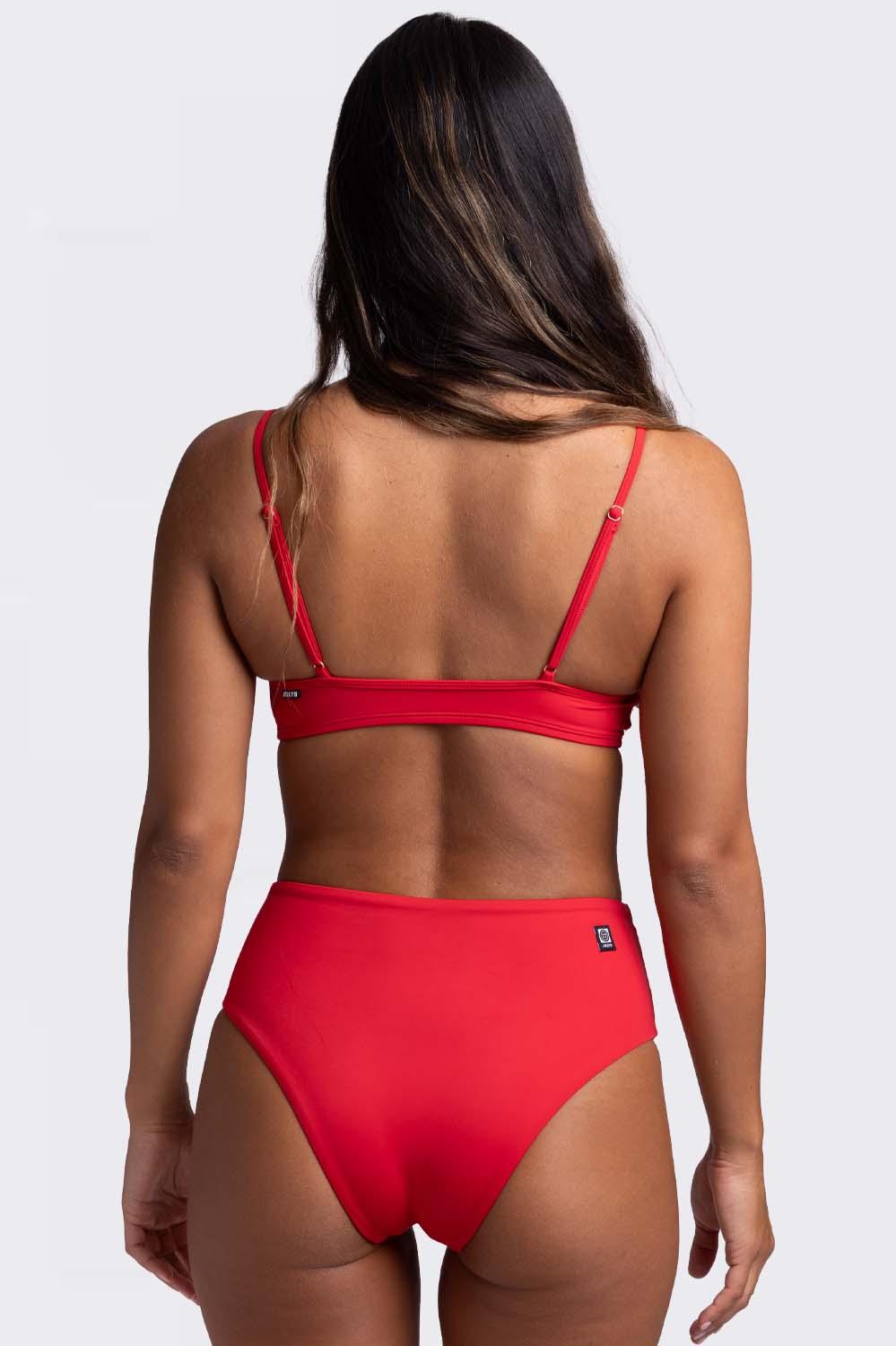 Elzie Bikini Bottom - Cherry Female Product Image