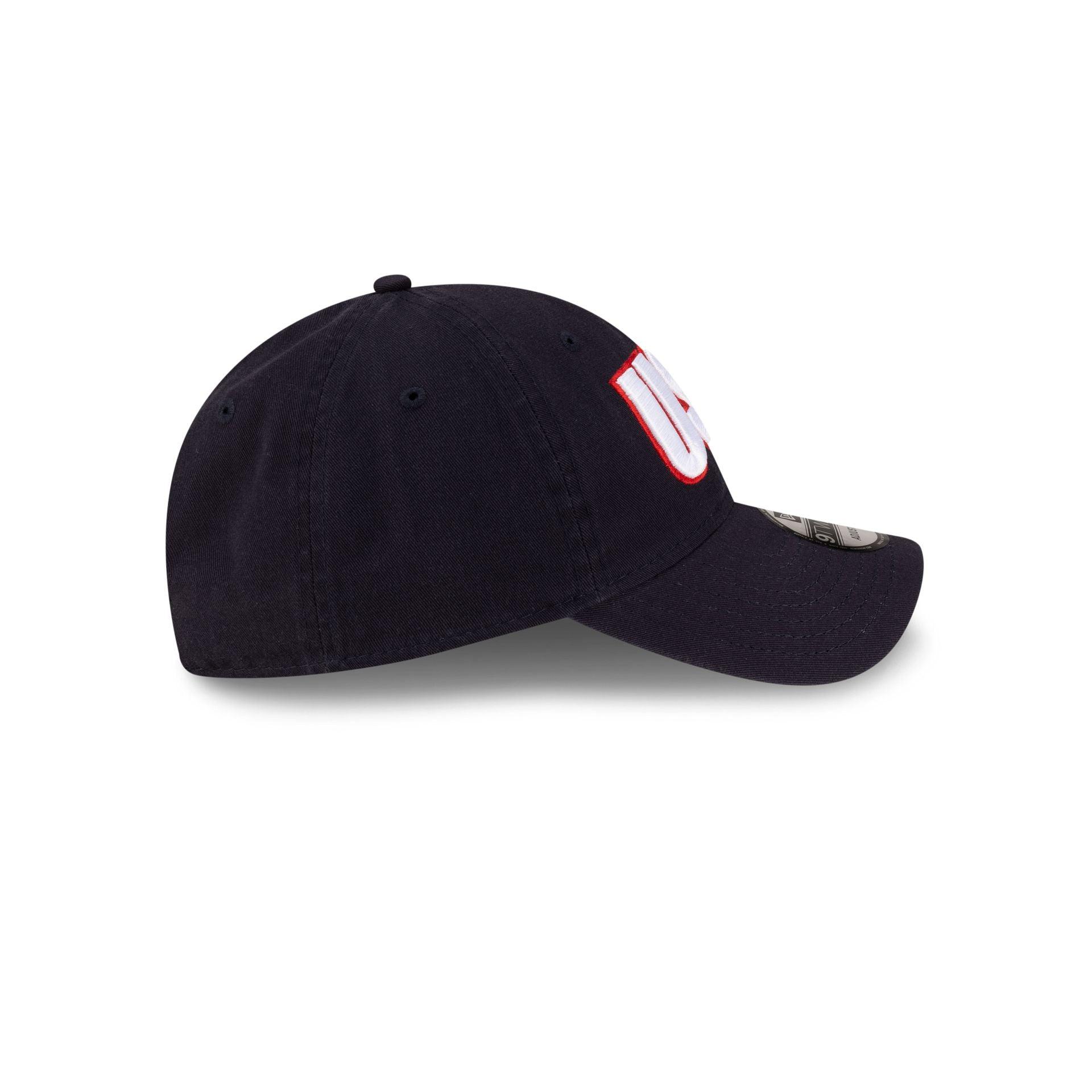 New Era Cap USA Star Navy 9TWENTY Adjustable Hat Male Product Image