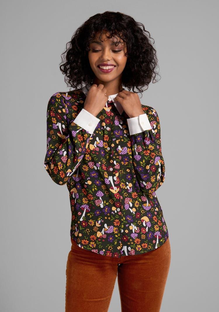 Point In Time Button-Up Top Product Image