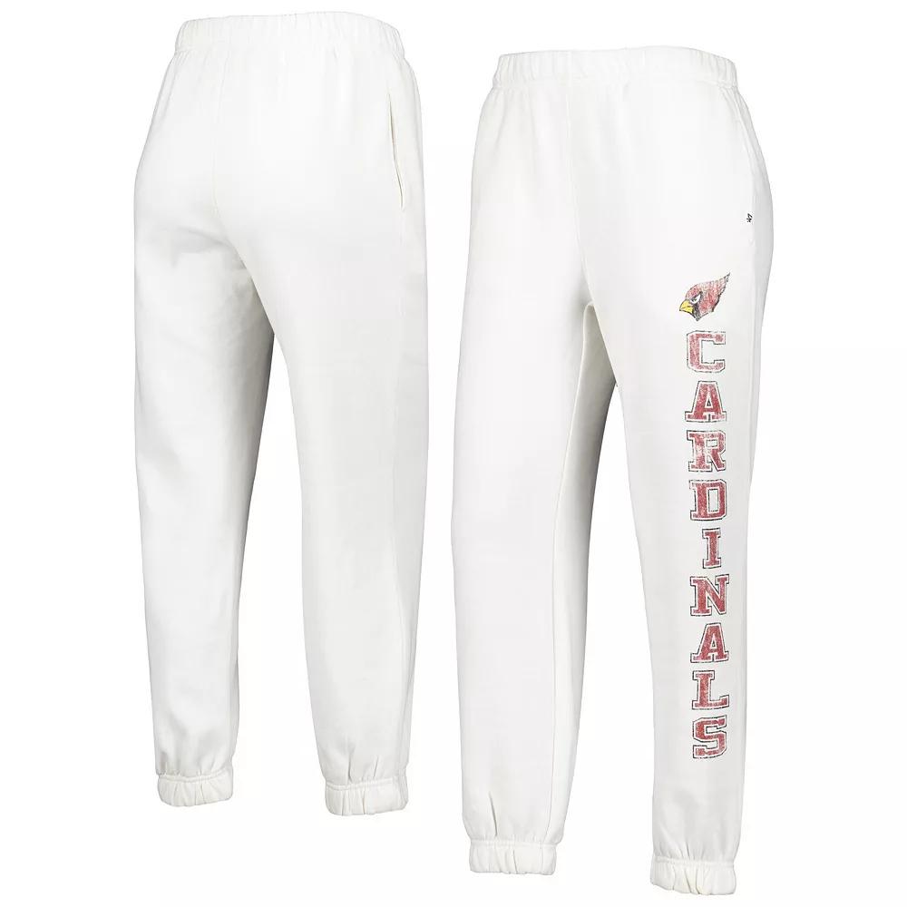 Women's '47 Oatmeal Arizona Cardinals Harper Joggers, Size: Small, Team Product Image