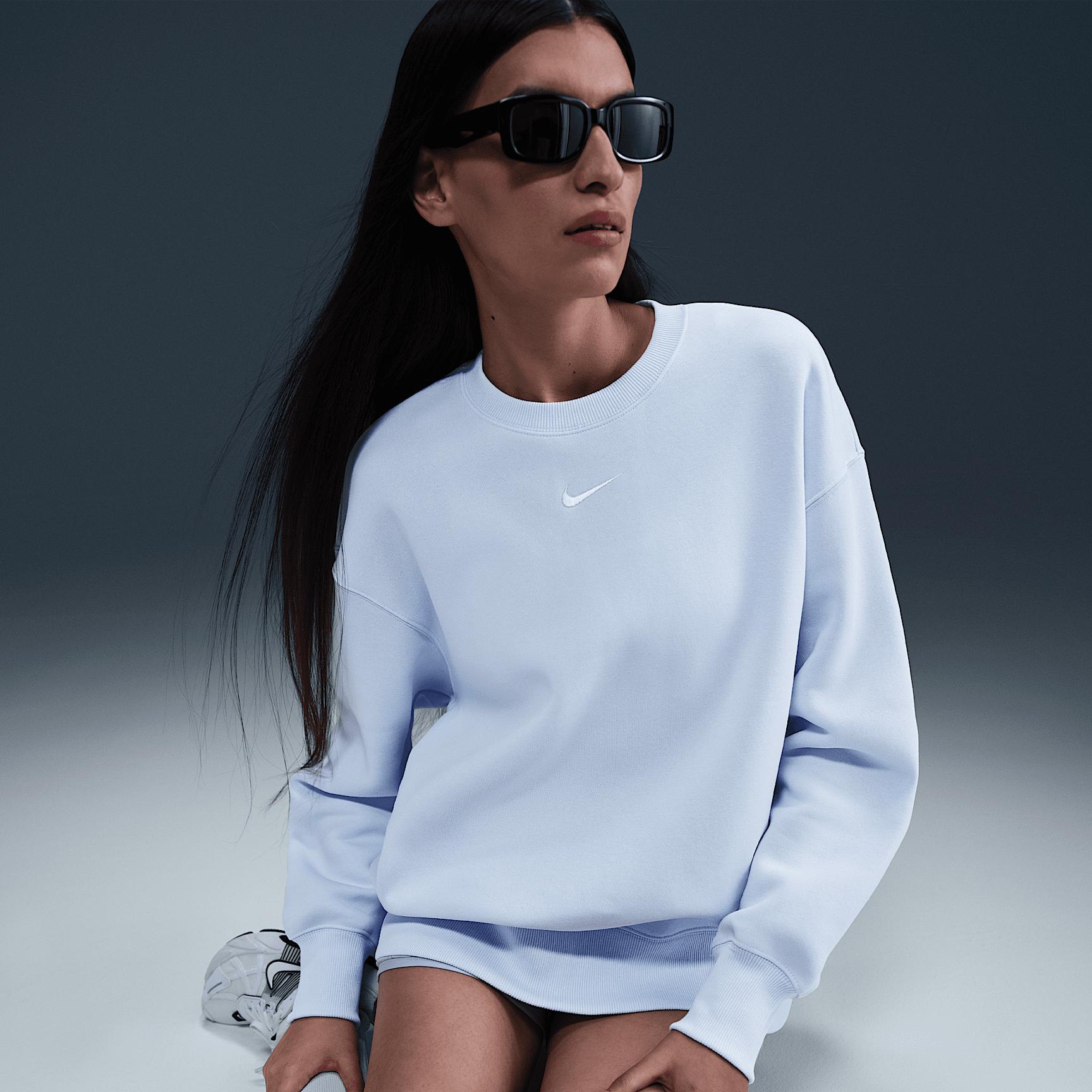 Women's Nike Sportswear Phoenix Fleece Oversized Crew-Neck Sweatshirt Product Image