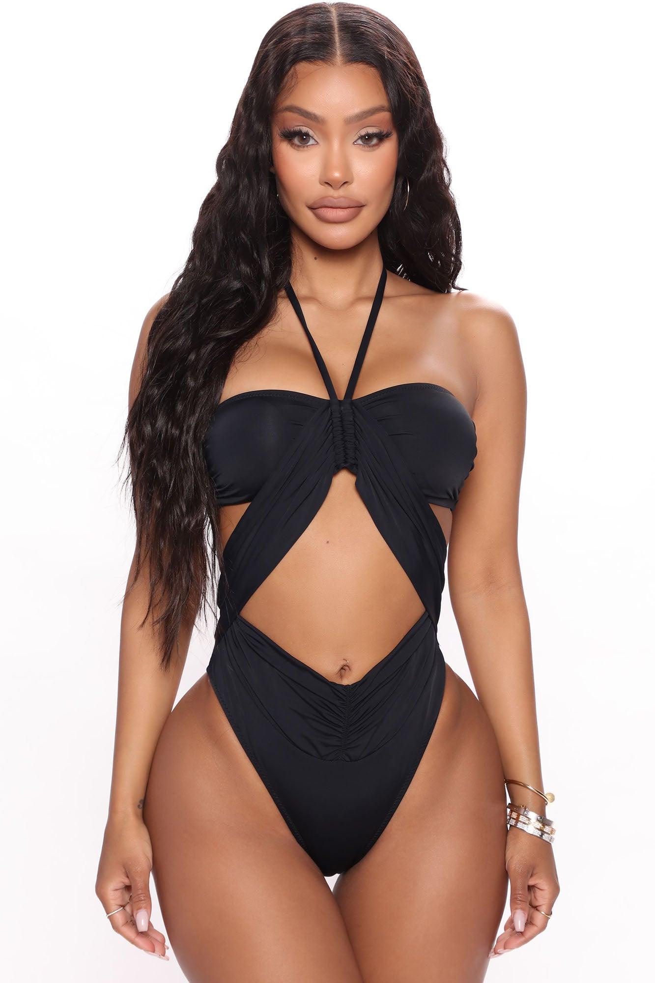 Ibiza Dreams Cutout One Piece Swimsuit - Black Product Image
