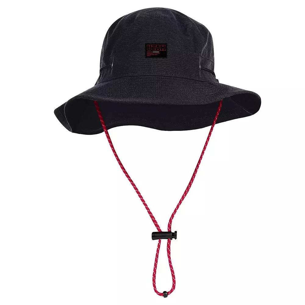 Men's Under Armour Black Utah Utes Performance Boonie Bucket Hat,  Product Image