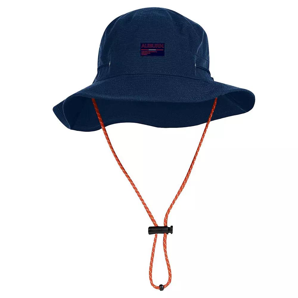 Men's Under Armour  Navy Auburn Tigers  Performance Boonie Bucket Hat, Size: Medium/Large, Blue Product Image