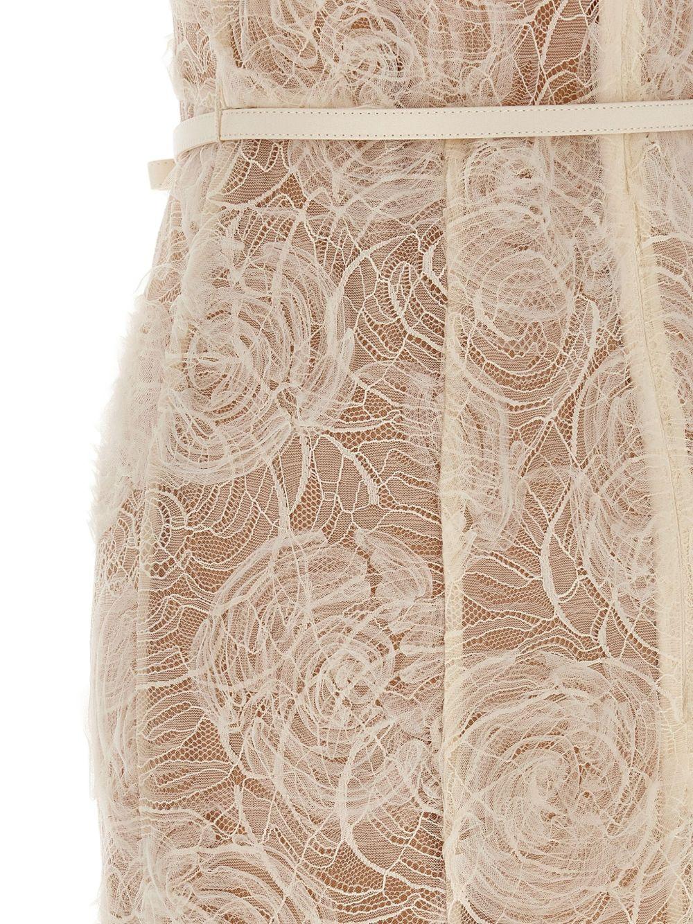 floral-lace midi dress Product Image