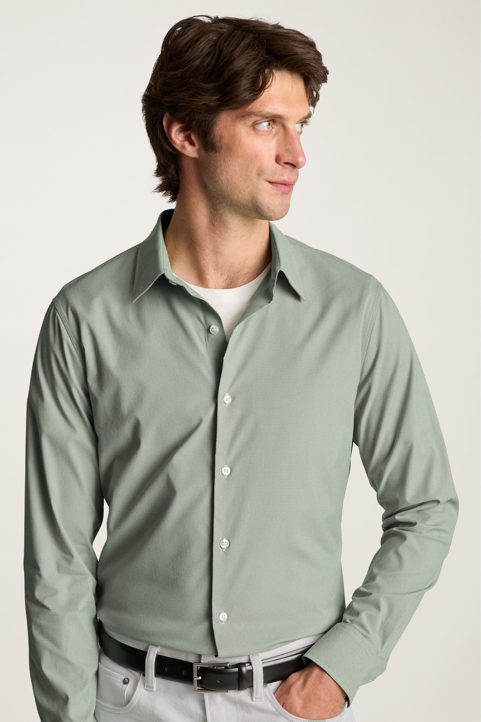 Tech Button Down Shirt Product Image
