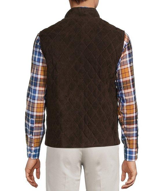Roundtree & Yorke The Craftsman Suede Vest Product Image