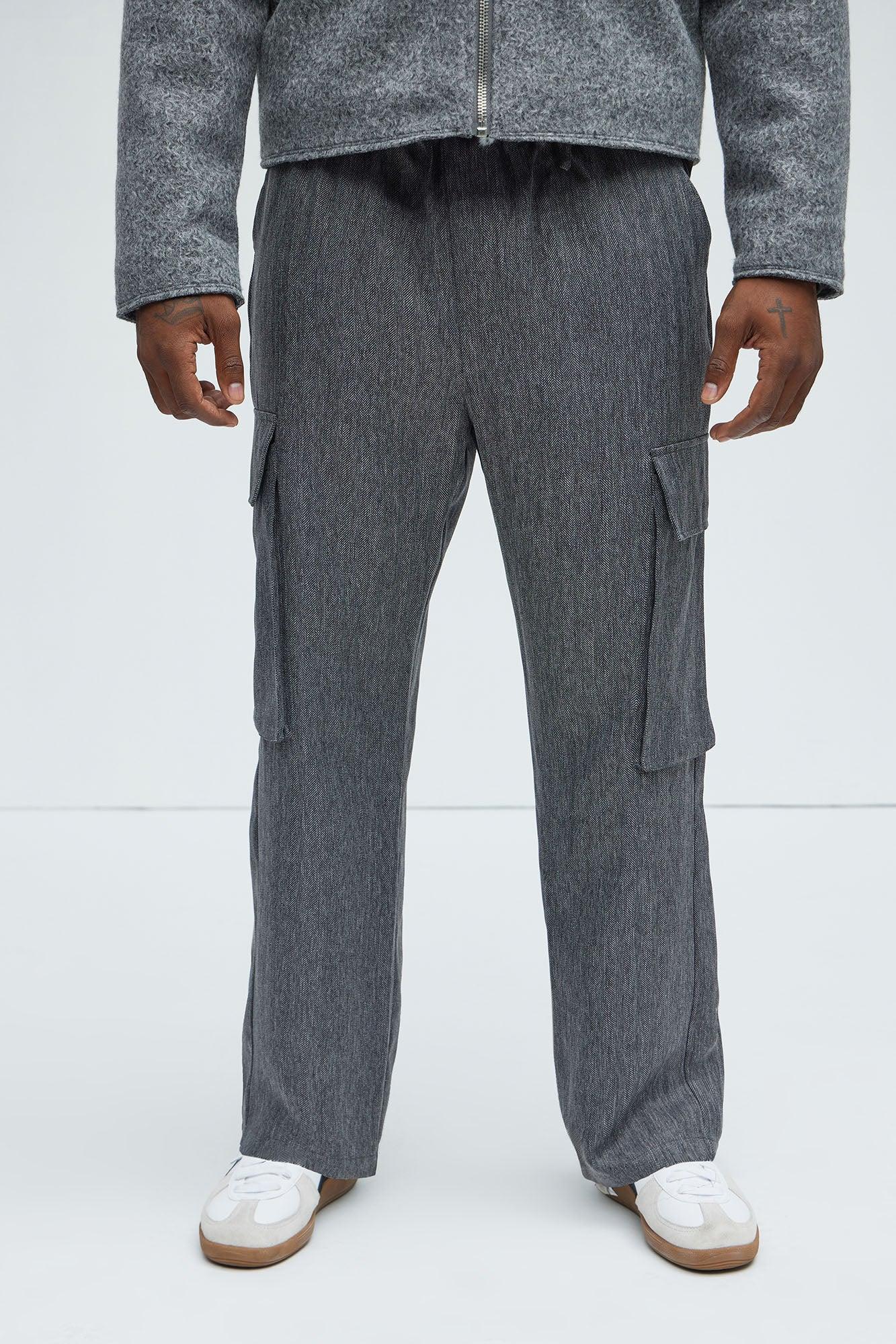 Double Time Cargo Straight Pants - Grey/combo Product Image