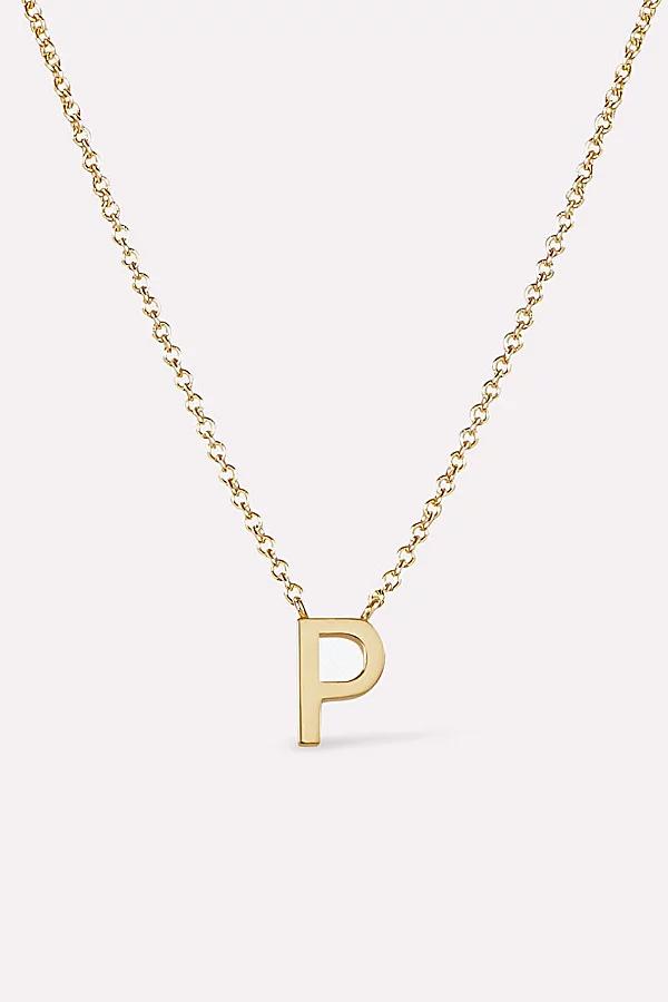 Ana Luisa Gold Letter Initial Necklace, Womens at Urban Outfitters Product Image