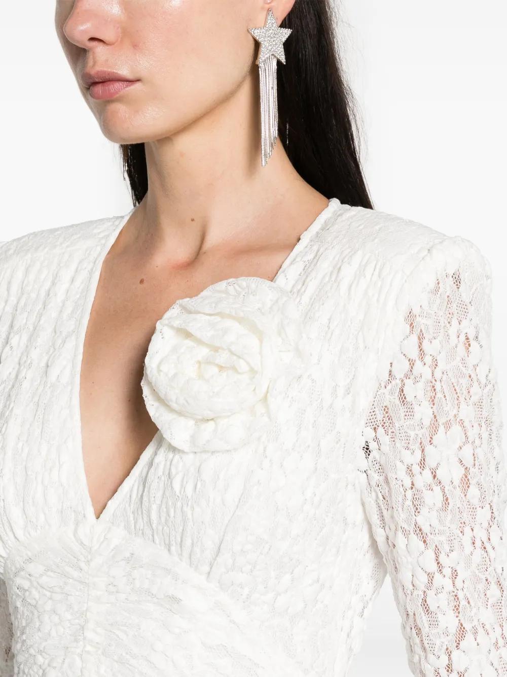 floral-lace pattern minidress Product Image