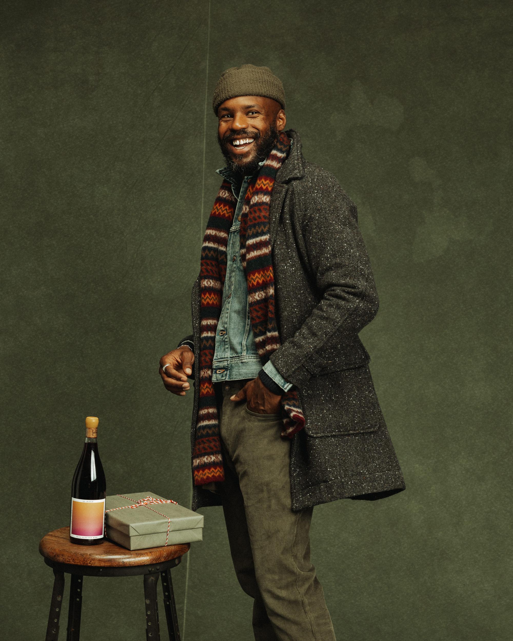 Wool Herringbone Overcoat Product Image