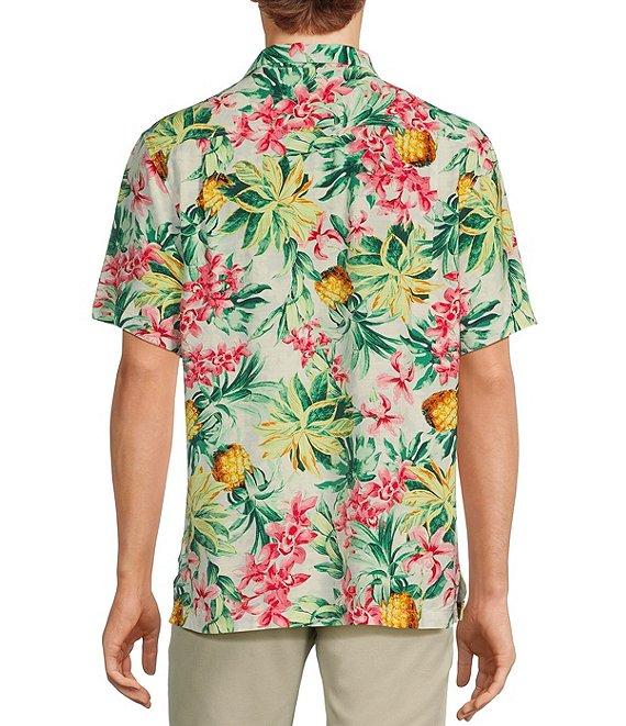 Tommy Bahama Veracruz Cay Orchid Oasis Short Sleeve Woven Shirt Product Image