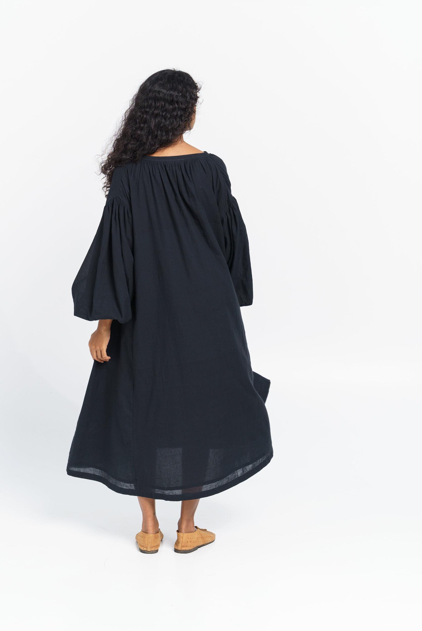 Free flowing relaxed midi dress Product Image