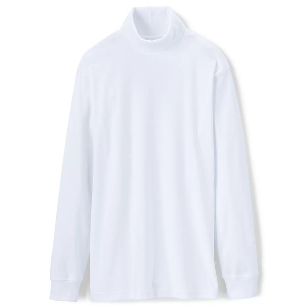 Men's Lands' End Super Soft Supima Turtleneck,  Product Image