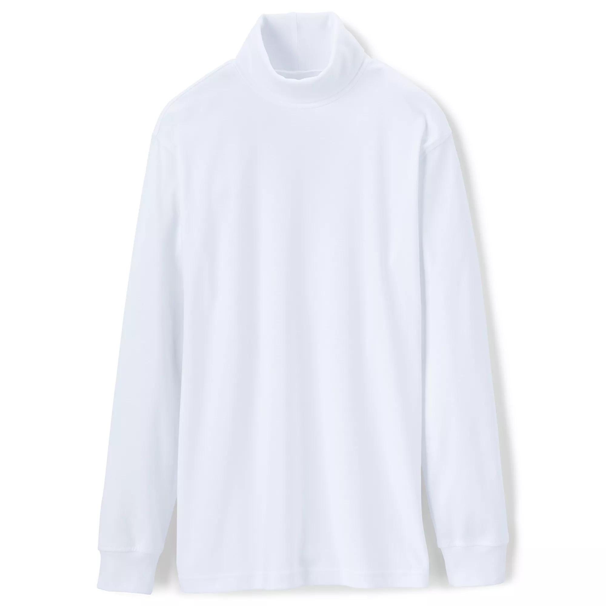 Men's Lands' End Super Soft Supima Turtleneck,  Product Image
