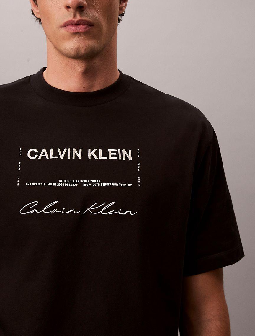 Dual Logo Graphic Relaxed T-Shirt Product Image