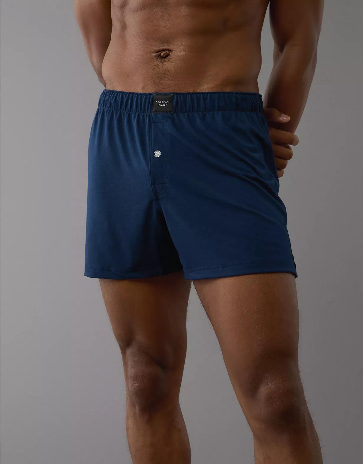 AEO Men's Slim Knit Ultra Soft Boxer Short Product Image