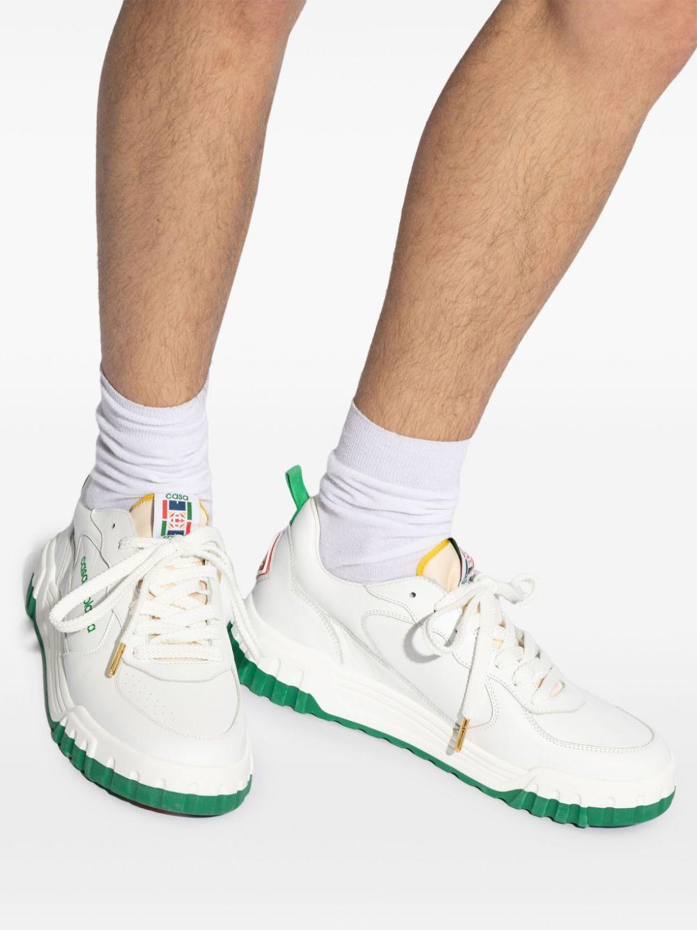 Court leather sneakers Product Image