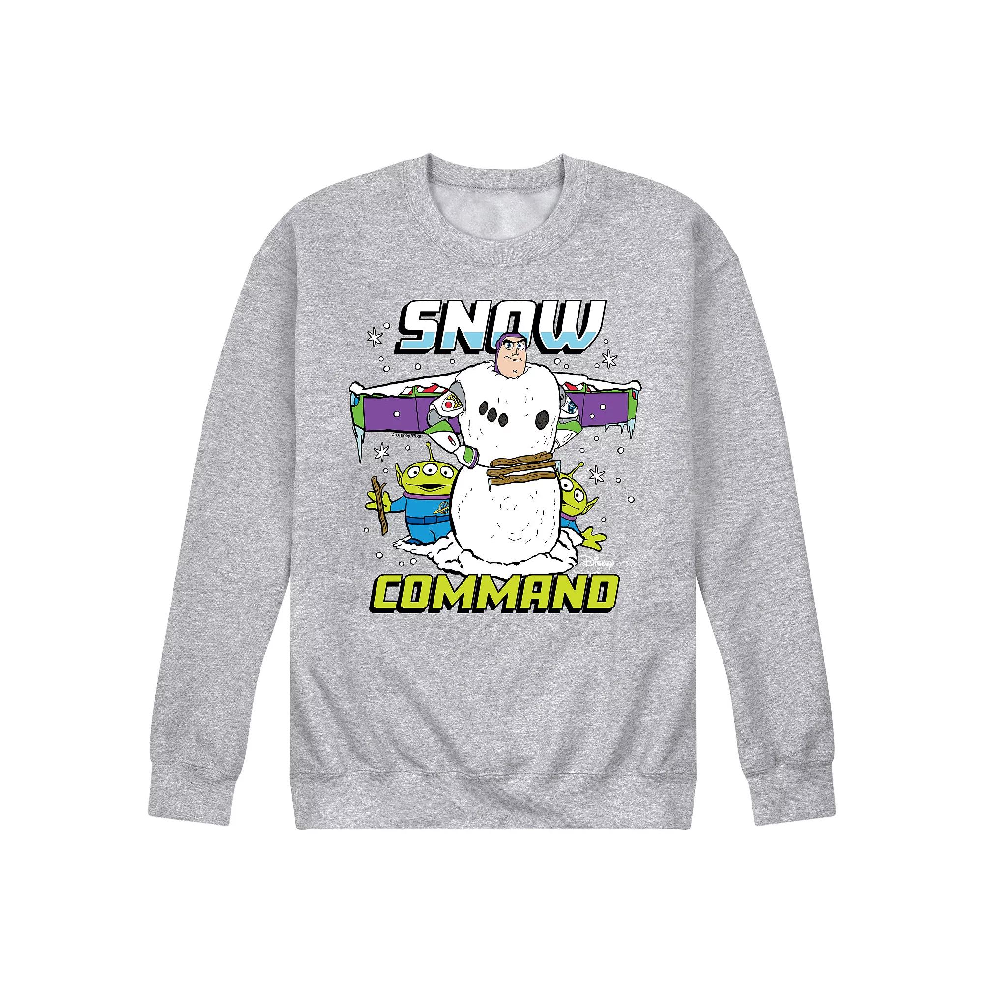 Disney / Pixar's Toy Story Men's Snowman Fleece Sweatshirt,  Product Image