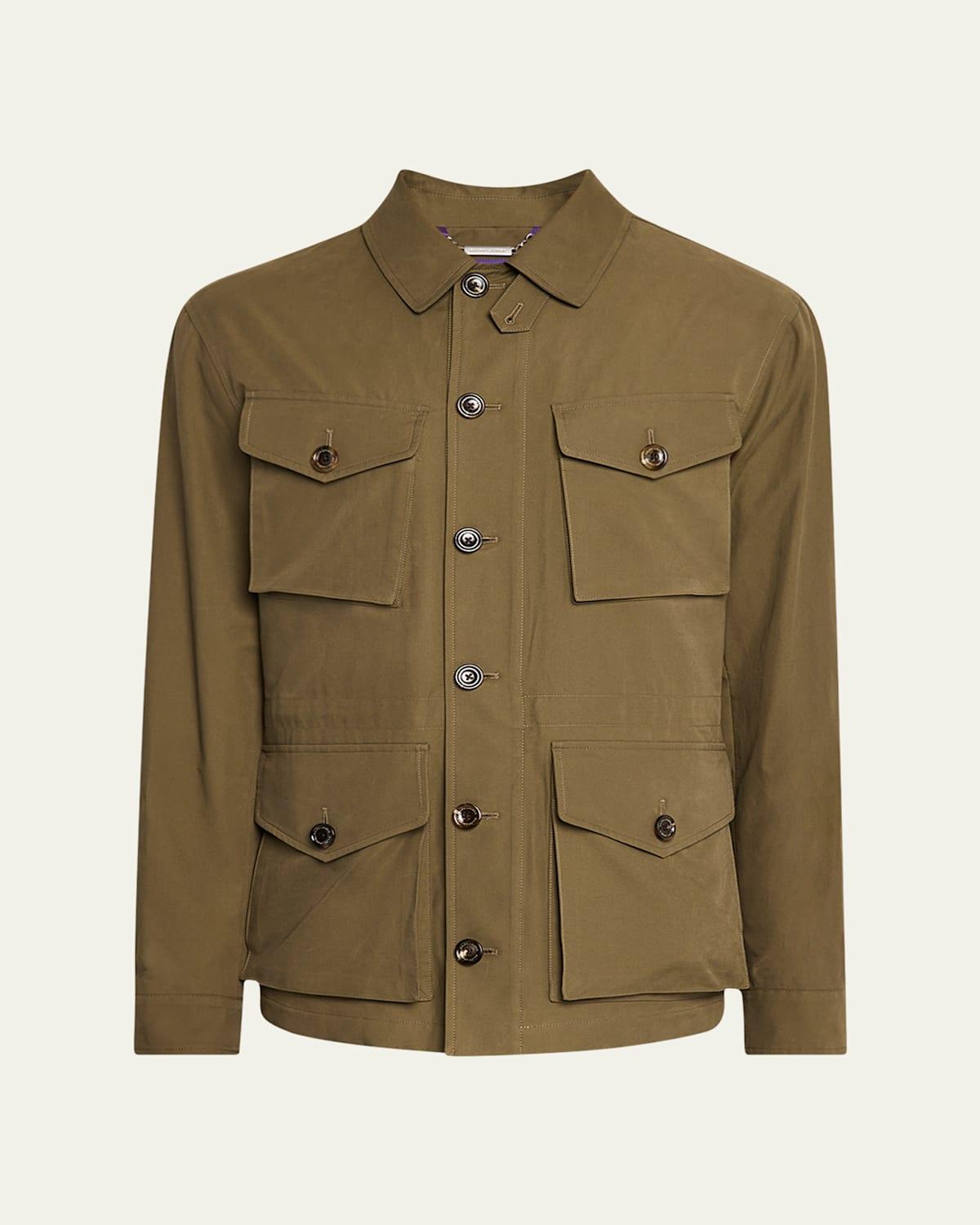 Mens Twill Four-Pocket Jacket Product Image