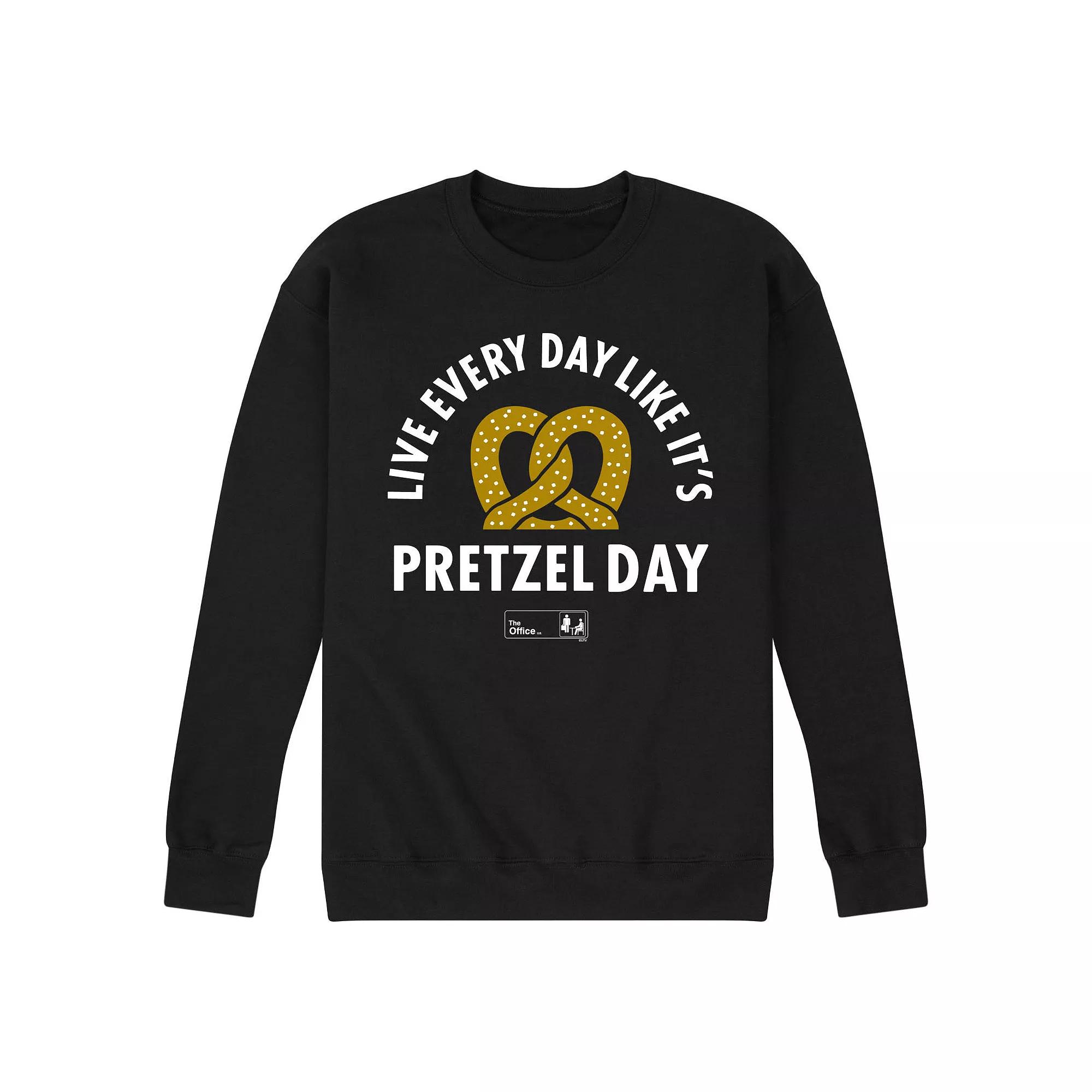 Men's The Office Pretzel Day Sweatshirt,  Product Image