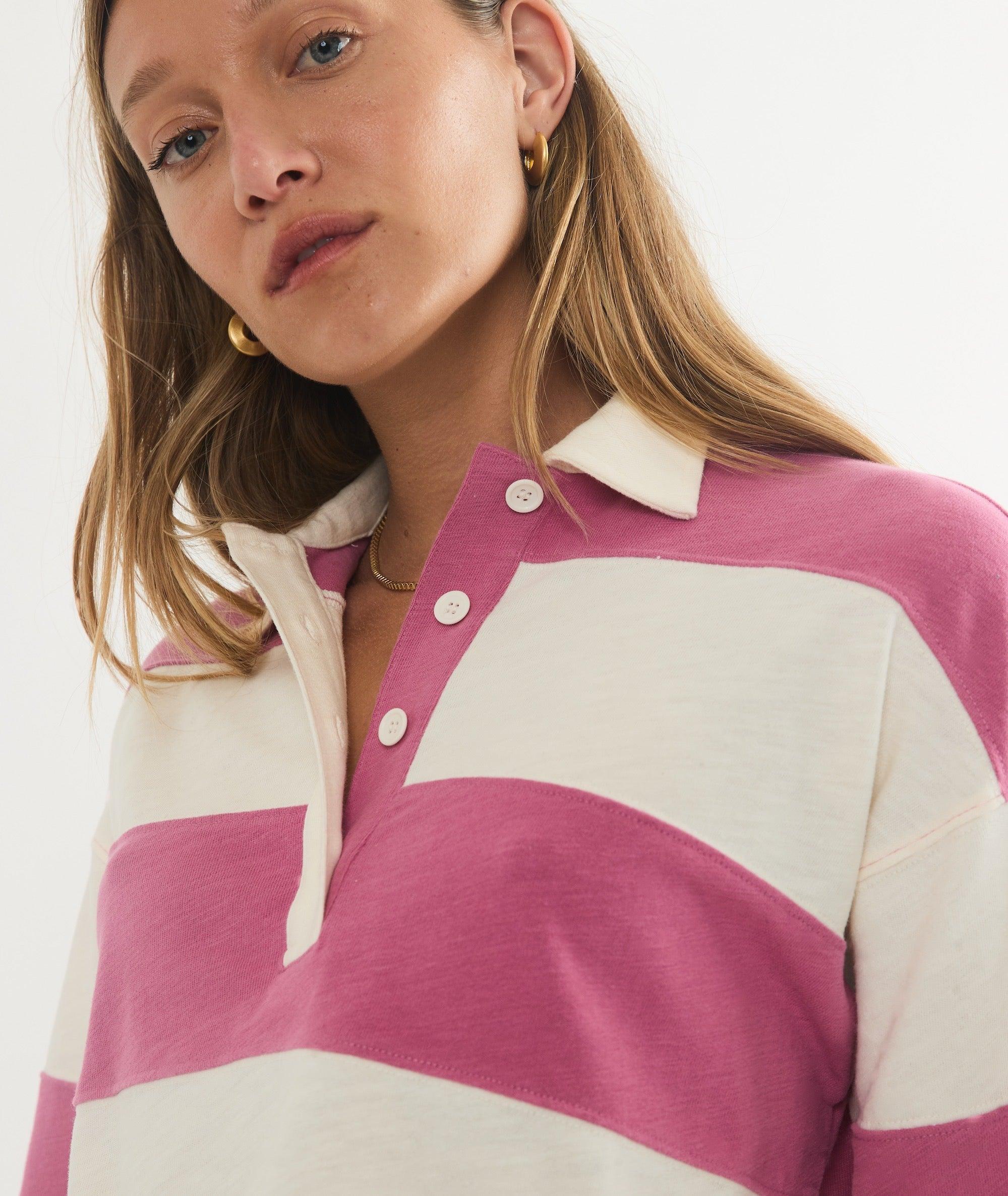 Rugby Crop Polo Product Image