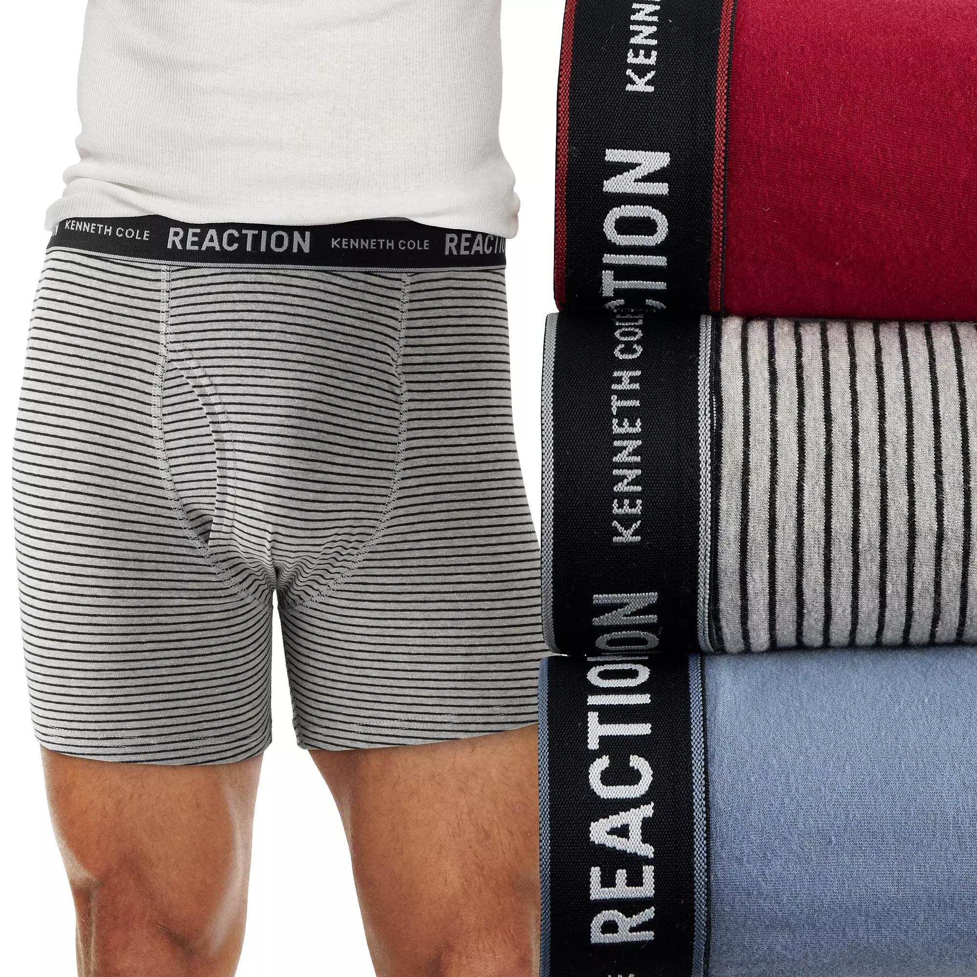 Mens Kenneth Cole Reaction 3-Pack Boxer Briefs Product Image