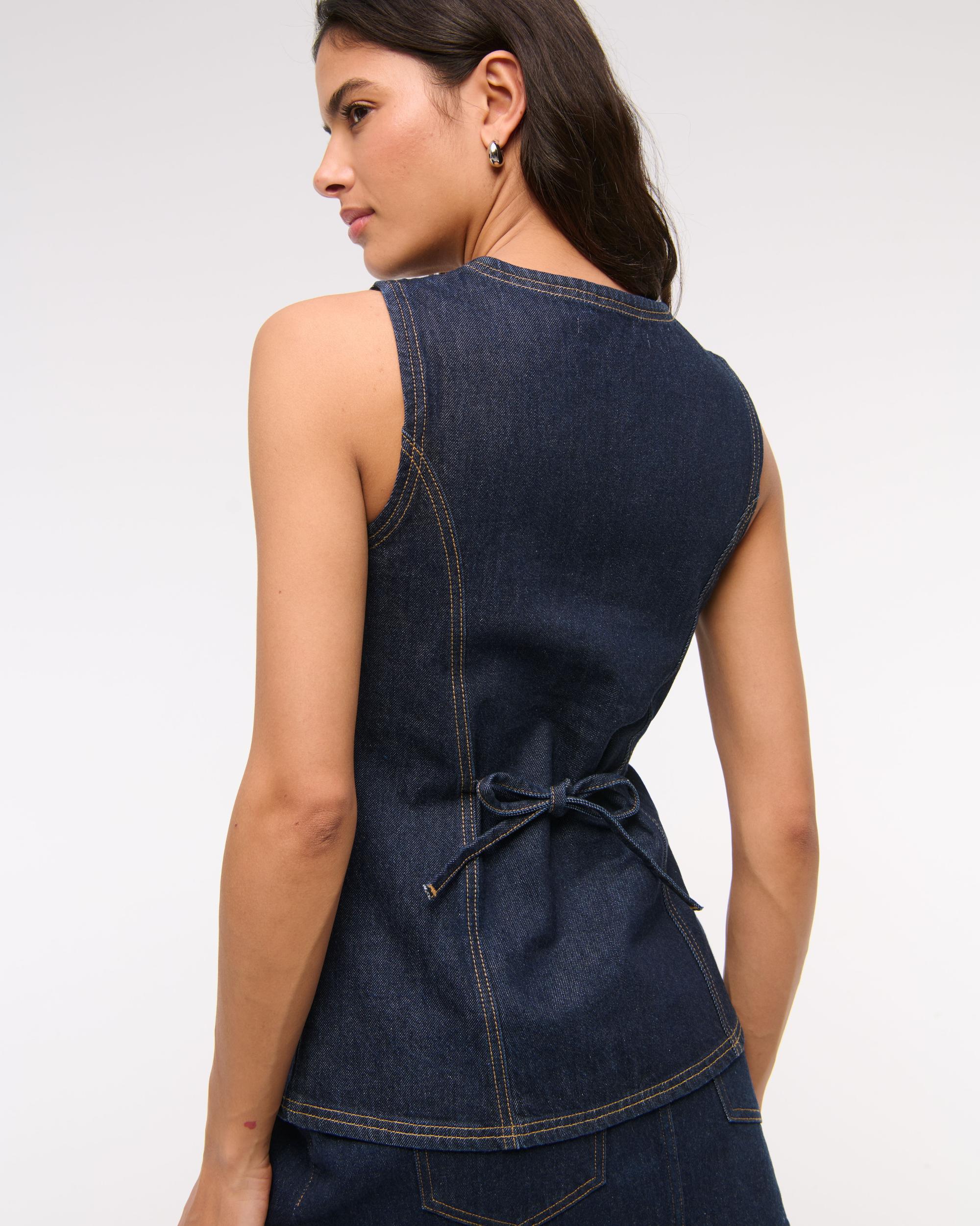 Denim Vest Product Image
