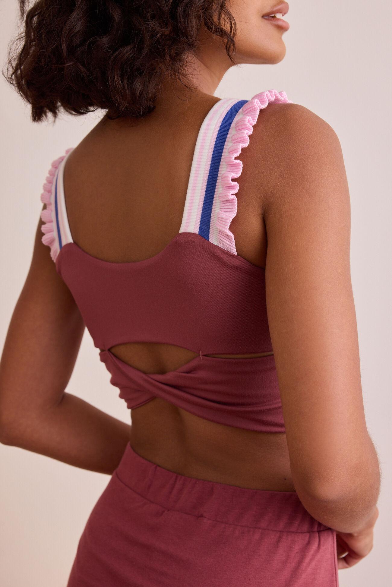 All Along Ruffle Tank Product Image