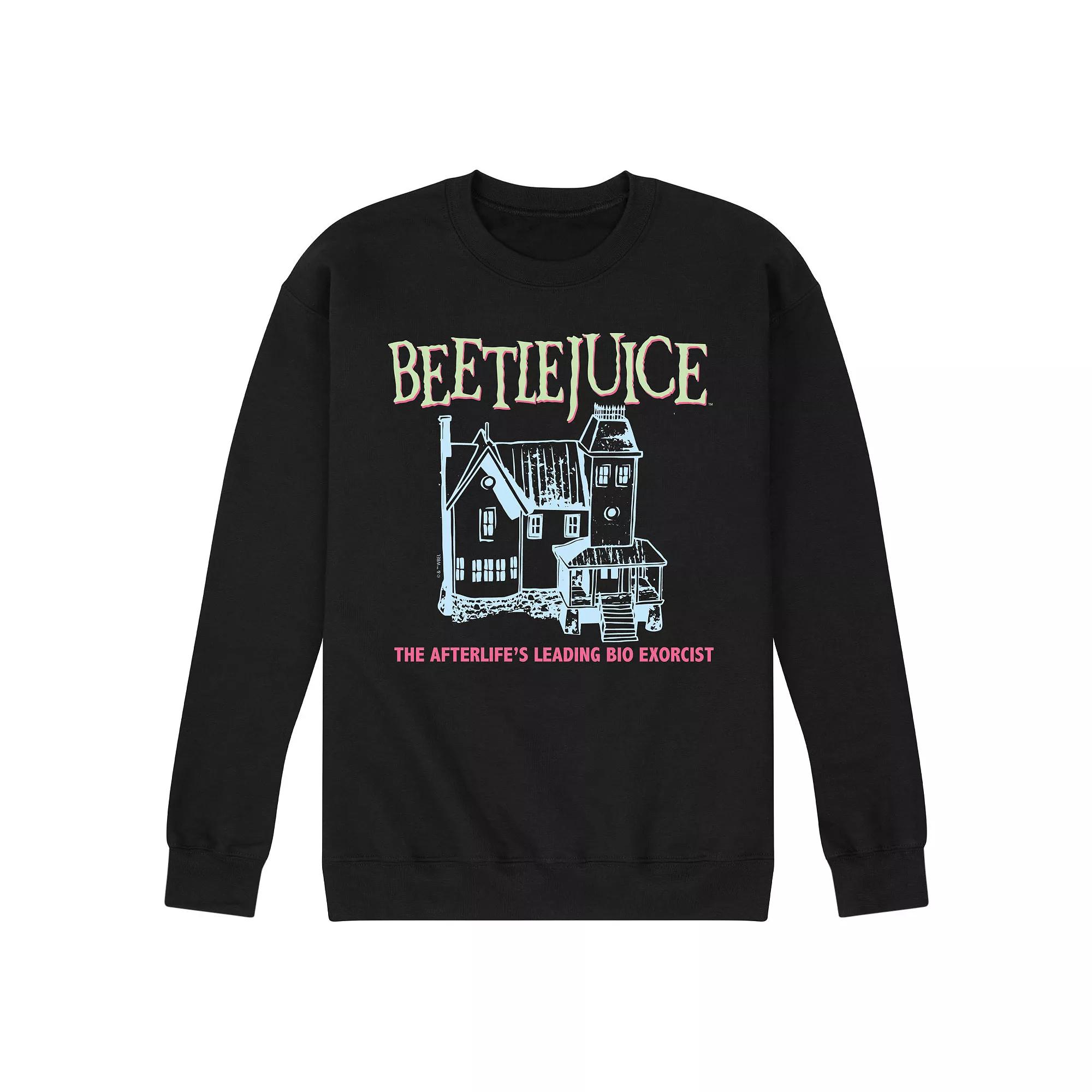 Men's Beetlejuice House Fleece Sweatshirt,  Product Image