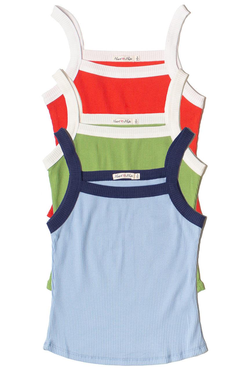 Contrast Trim Tank Top Product Image