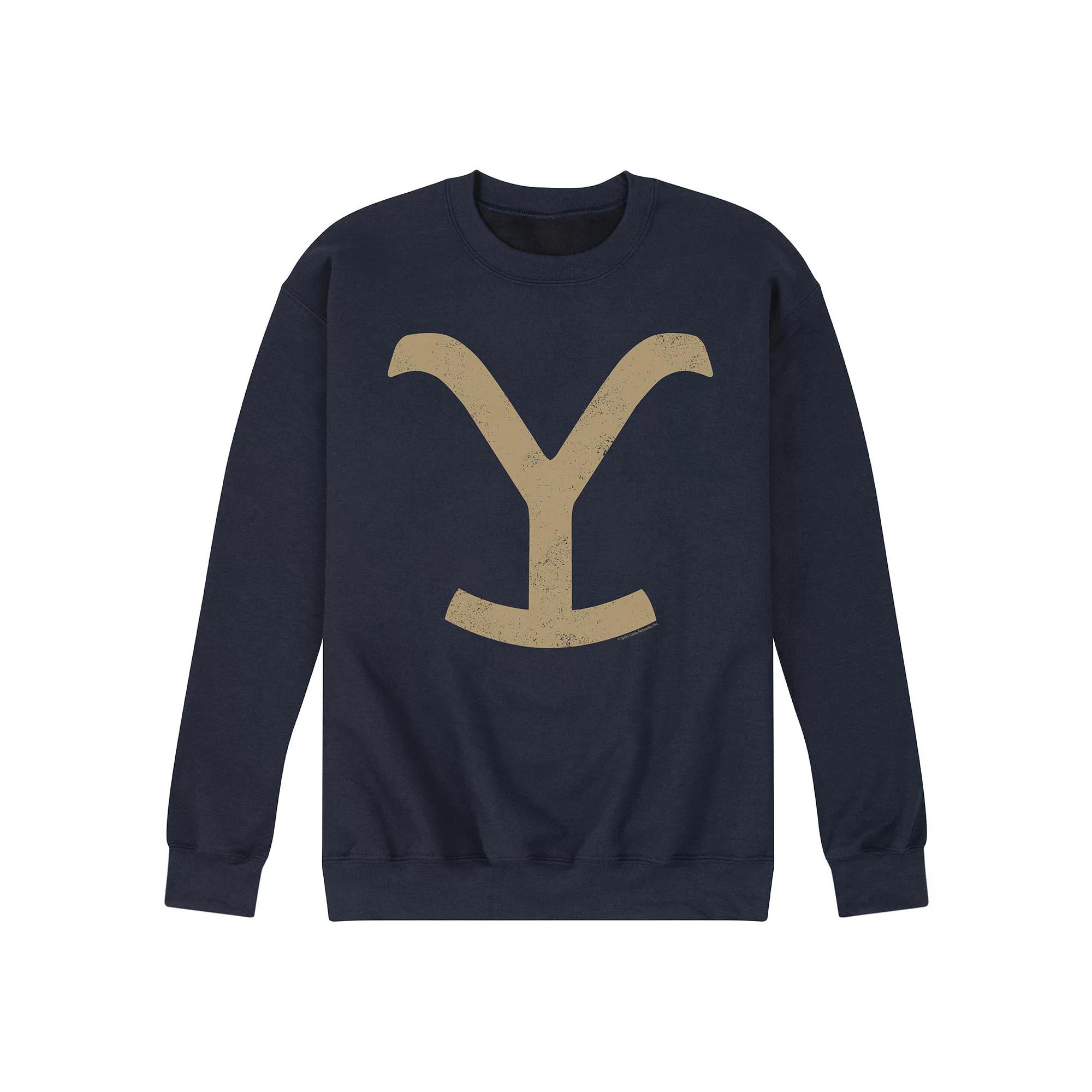 Men's Yellowstone Y Brand Fleece Sweatshirt,  Product Image