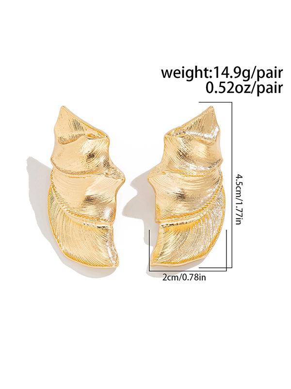 Normcore Geometric Drop Earrings Product Image