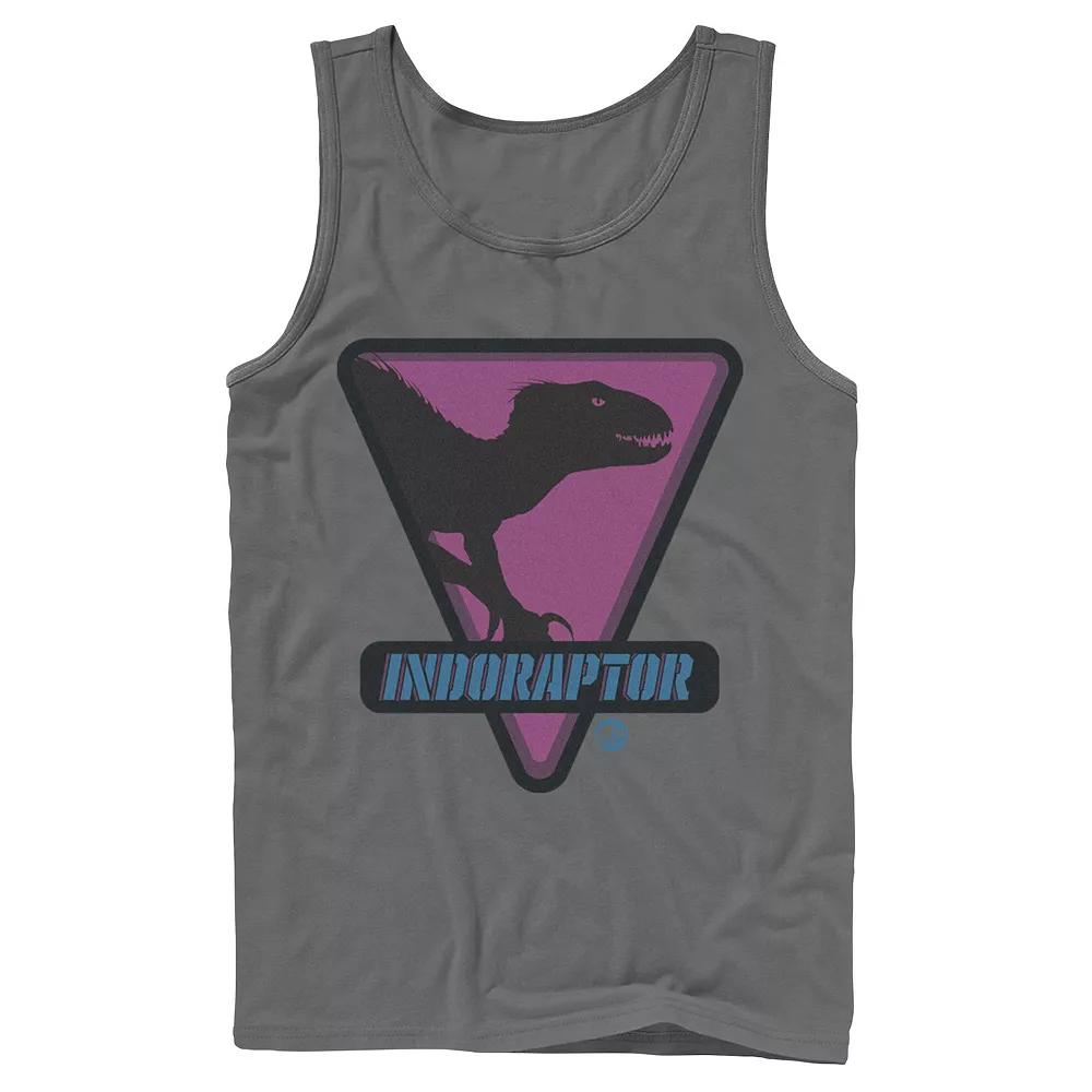 Men's Jurassic World Indoraptor Silhouette Tank Top,  Product Image