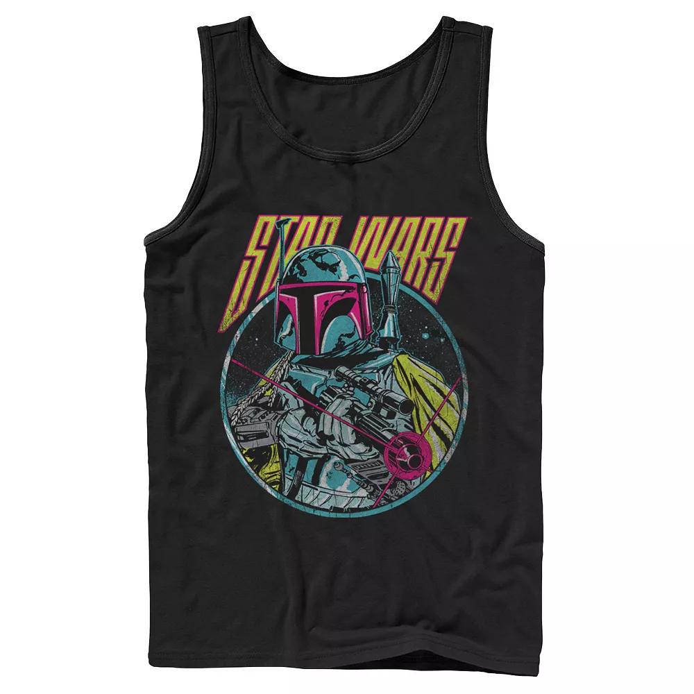 Men's Rocket Power Retro Triangle Logo Graphic Tank Top,  Product Image