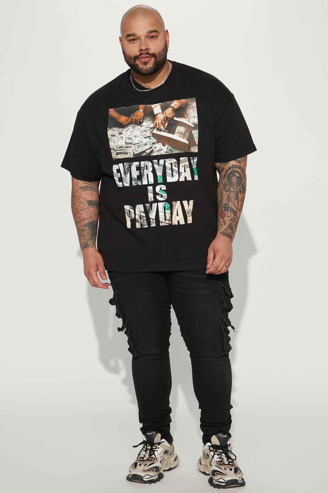 Loaded Stacked Skinny Cargo Jeans - Black Product Image