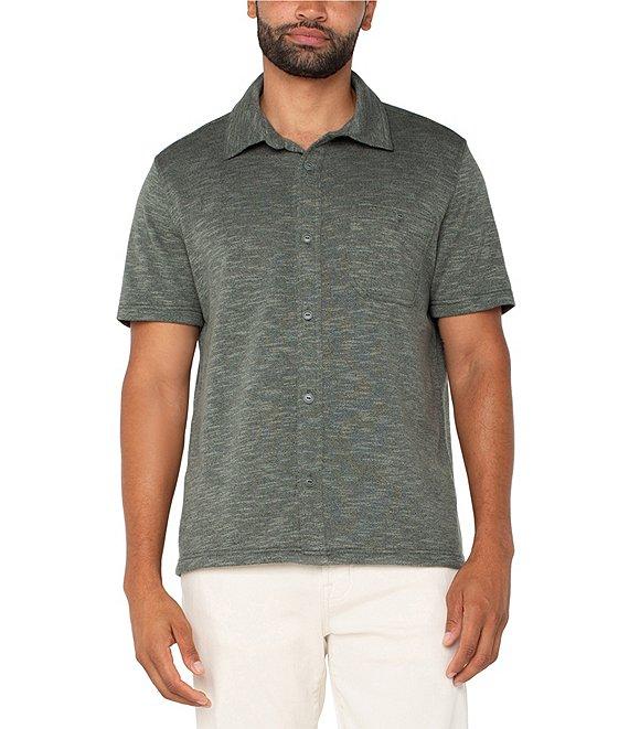 Liverpool Los Angeles Short Sleeve Woven Shirt Product Image