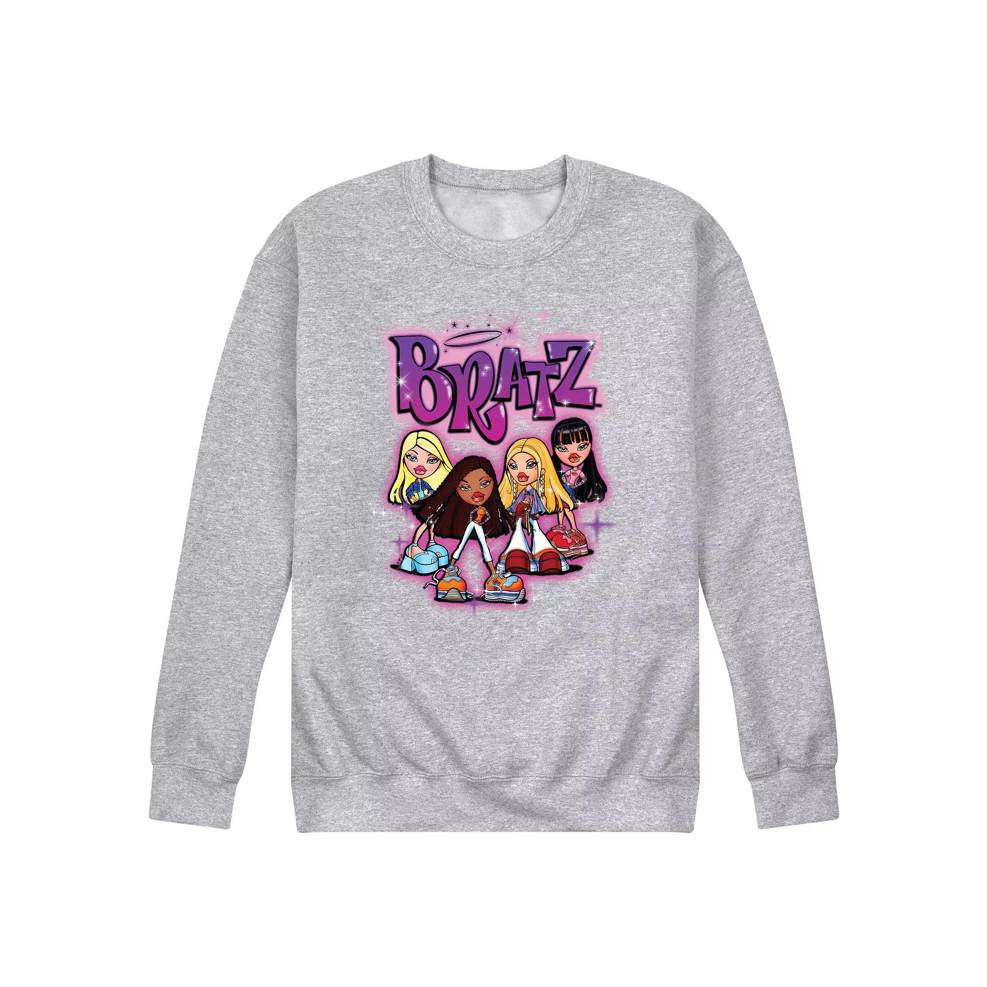 Men's Bratz Doll Group Fleece Sweatshirt,  Product Image
