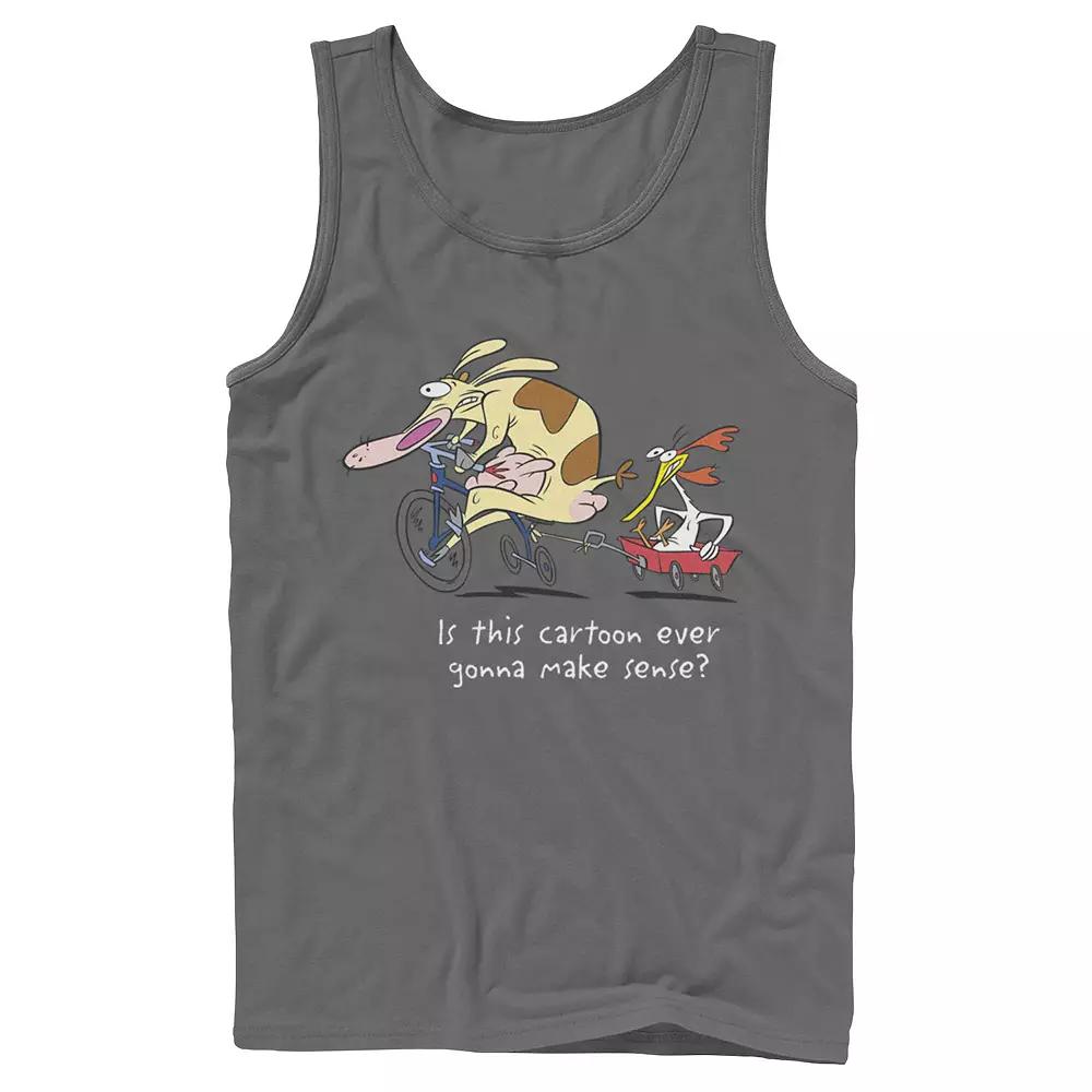 Men's DC Comics Batman Penguin Text Logo Tank Top,  Product Image