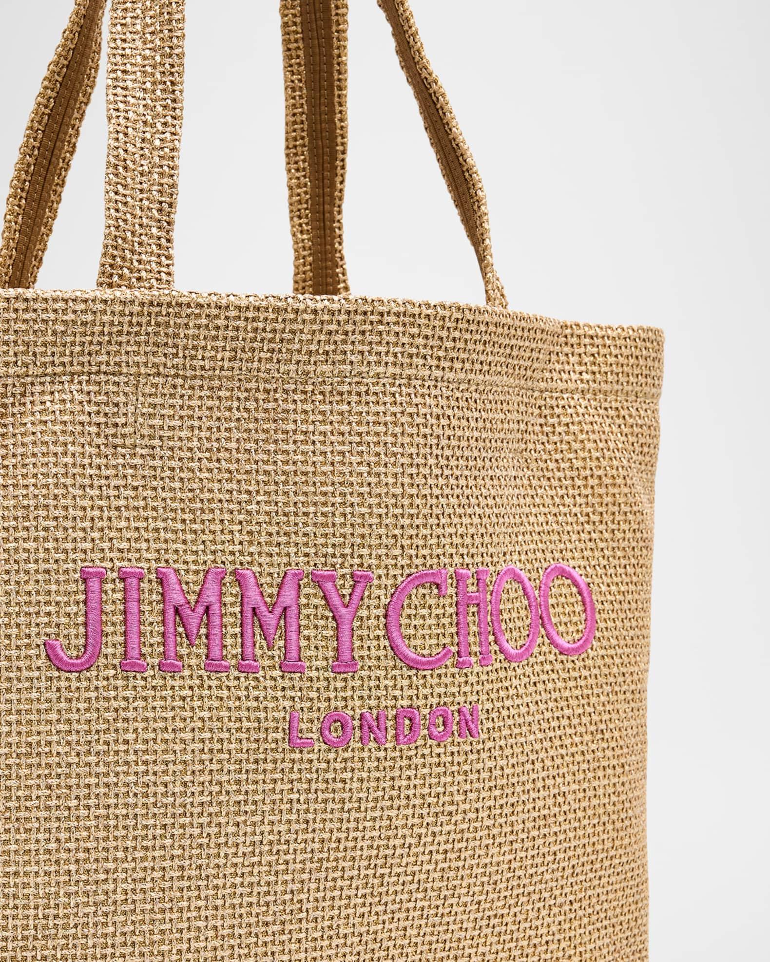 East-West Raffia Beach Tote Bag Product Image